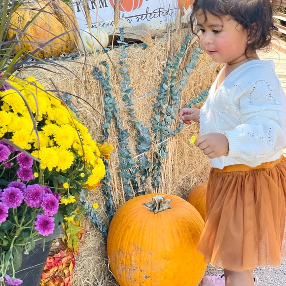 Rainbow Tulle dress, 6-12 months with bodysuit snaps - Picture 5 of 7